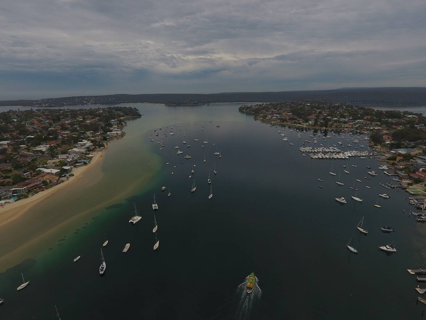 CURRANULLA FERRY ON THE WAY TO BUNDEENA